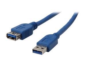 Coboc U3-AM-AF-3-BL 3ft SuperSpeed 5Gbps USB 3.0 A Male to A Female Extension Cable,Nickel Plated,Blue,M-F Coboc U3-AM-AF-3-BL 3ft SuperSpeed 5Gbps USB 3.0 A Male to A Female Extension Cable,Nickel Plated,Blue,M-F