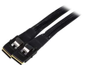 Coboc SFF8087-MM-0.5M 0.5 meter 30AWG Internal Mini SAS 36-Pin SFF-8087 Male to Mini SAS 36-Pin SFF-8087 Male Cable with Nylon Braiding Coboc SFF8087-MM-0.5M 0.5 meter 30AWG Internal Mini SAS 36-Pin SFF-8087 Male to Mini SAS 36-Pin SFF-8087 Male Cable with Nylon Braiding