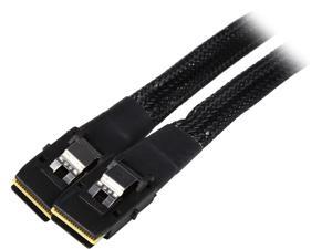 Coboc SFF8087-MM-1M 1 meter 30AWG Internal Mini SAS 36-Pin SFF-8087 Male to Mini SAS 36-Pin SFF-8087 Male Cable with Nylon Braiding Coboc SFF8087-MM-1M 1 meter 30AWG Internal Mini SAS 36-Pin SFF-8087 Male to Mini SAS 36-Pin SFF-8087 Male Cable with Nylon Braiding