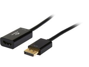 Coboc ACAD-DP2HD4KS-6BK 6 inch Black Color DisplayPort V1.2 to HDMI Active Video Adapter Converter w/Audio - AMD ATI Eyefinify Compatible,DP to HDMI - 4K x 2K Coboc ACAD-DP2HD4KS-6BK 6 inch Black Color DisplayPort V1.2 to HDMI Active Video Adapter Converter w/Audio - AMD ATI Eyefinify Compatible,DP to HDMI - 4K x 2K