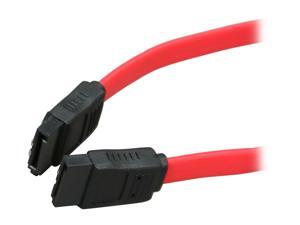 Rosewill 10" Red Flat Serial ATA III Cable with Locking Latch - Supports 6 Gbps, 3 Gbps, and 1.5 Gbps Transfer Rates (RCA-RU-10-SA3-RD) Rosewill 10" Red Flat Serial ATA III Cable with Locking Latch - Supports 6 Gbps, 3 Gbps, and 1.5 Gbps Transfer Rates (RCA-RU-10-SA3-RD)