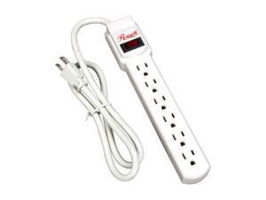 Rosewill RPS-100 6-Outlet Power Strip, 125V Input, 1875 Watts Maximum Power Output, 3 Feet Cord Rosewill RPS-100 6-Outlet Power Strip, 125V Input, 1875 Watts Maximum Power Output, 3 Feet Cord