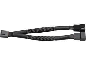 Rosewill Case Fan Splitter Cable, PWM Cable Splitter Duplicator, Case Fan Power Duplicator Converter, Dual Case Fan Power Adapter, Case Fan Y Cable - 1-Pack Rosewill Case Fan Splitter Cable, PWM Cable Splitter Duplicator, Case Fan Power Duplicator Converter, Dual Case Fan Power Adapter, Case Fan Y Cable - 1-Pack