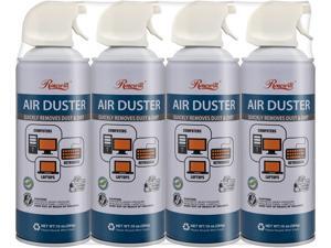 Rosewill Compressed Air Duster, 10 oz Gas Duster Cleaning Spray for Electronics (4-Pack) RCGD-18004 Rosewill Compressed Air Duster, 10 oz Gas Duster Cleaning Spray for Electronics (4-Pack) RCGD-18004