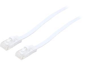Rosewill RCNC-18002 Cat 6 Flat Ethernet Cable with Cable Clips, 50 ft, White Rosewill RCNC-18002 Cat 6 Flat Ethernet Cable with Cable Clips, 50 ft, White