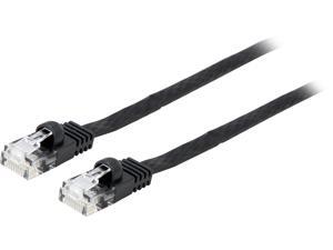 Rosewill RCNC-18008 100 ft. Cat 6 Flat Ethernet Cable with Cable Clips, 100 ft, Black Rosewill RCNC-18008 100 ft. Cat 6 Flat Ethernet Cable with Cable Clips, 100 ft, Black