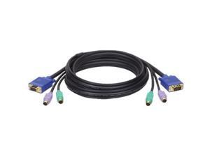 TRIPP LITE 6 ft. PS2 Super-Flex 3-IN-1 Cable Kit for KVM Switches P753-006 TRIPP LITE 6 ft. PS2 Super-Flex 3-IN-1 Cable Kit for KVM Switches P753-006