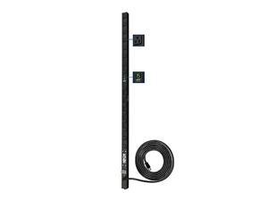 Tripp Lite Metered PDU, 15A, 16 Outlets (5-15R), 120 V, 5-15P, 15 ft. Cord, 0U Vertical Rack-Mount Power (PDUMV15) Tripp Lite Metered PDU, 15A, 16 Outlets (5-15R), 120 V, 5-15P, 15 ft. Cord, 0U Vertical Rack-Mount Power (PDUMV15)