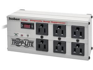 Tripp Lite ISOBAR6ULTRA 6 ft Cord 6 Outlets 3330 Joules Isobar Surge Suppressor Tripp Lite ISOBAR6ULTRA 6 ft Cord 6 Outlets 3330 Joules Isobar Surge Suppressor