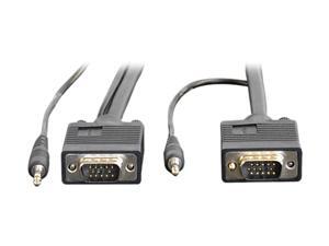TRIPP LITE 25 ft. SVGA/VGA Monitor + Audio Cable with Coax P504-025 TRIPP LITE 25 ft. SVGA/VGA Monitor + Audio Cable with Coax P504-025