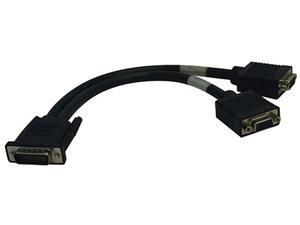 TRIPP LITE 1 ft. DMS59 to (2) VGA Female Splitter Cable P574-001 TRIPP LITE 1 ft. DMS59 to (2) VGA Female Splitter Cable P574-001