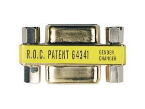 Tripp Lite P152-000 Compact Gold DB9 M/M Gender Changer Tripp Lite P152-000 Compact Gold DB9 M/M Gender Changer