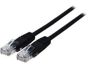 TRIPP LITE N002-006-BK 6 ft. Cat 5E Black 350MHz Molded Cable TRIPP LITE N002-006-BK 6 ft. Cat 5E Black 350MHz Molded Cable