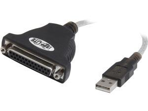 Tripp Lite Model U207-006 6 FT USB to Parallel Printer Adapter Cable Male to Female Tripp Lite Model U207-006 6 FT USB to Parallel Printer Adapter Cable Male to Female
