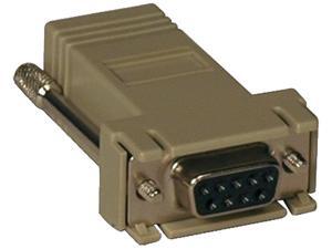 Tripp Lite B090-A9F-X Crossover Adapter RJ-45 DB9 (F) for Console Servers Tripp Lite B090-A9F-X Crossover Adapter RJ-45 DB9 (F) for Console Servers