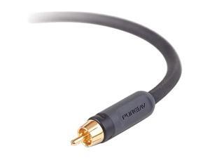 BELKIN PURE AV AV20100-06 6 feet Digital Coaxial Audio Cable Male to Male BELKIN PURE AV AV20100-06 6 feet Digital Coaxial Audio Cable Male to Male