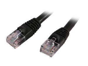 Link Depot C6M-5-BKB 5 ft. Cat 6 Black Network Cable Link Depot C6M-5-BKB 5 ft. Cat 6 Black Network Cable