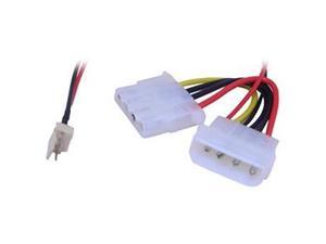 Link Depot POW-ADT-3P4 6 in. 3-Pin to 4-Pin PC Power Adapter Cable Link Depot POW-ADT-3P4 6 in. 3-Pin to 4-Pin PC Power Adapter Cable