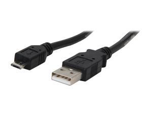 Link Depot MUSB-3 Black USB A/male to Micro USB 5 pin male Link Depot MUSB-3 Black USB A/male to Micro USB 5 pin male