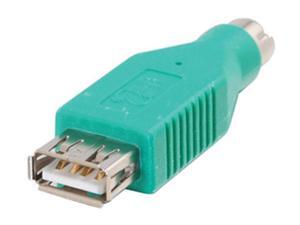C2G 35700 USB to PS/2 Adapter, Green C2G 35700 USB to PS/2 Adapter, Green