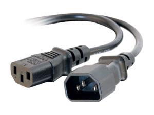 C2G 29933 16 AWG 250 Volt Computer Power Extension Cord - IEC320C14 to IEC320C13, TAA Compliant, Black (5 Feet, 1.52 Meters) C2G 29933 16 AWG 250 Volt Computer Power Extension Cord - IEC320C14 to IEC320C13, TAA Compliant, Black (5 Feet, 1.52 Meters)
