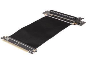 Athena Power 150mm/5.91" CABLE-PCIE16A1-L15V2 90-Degree Left Angle Flexible GPU Server / Gaming PCI-E x16 to x16 3.0 Extender Riser Cable Female to Male Athena Power 150mm/5.91" CABLE-PCIE16A1-L15V2 90-Degree Left Angle Flexible GPU Server / Gaming PCI-E x16 to x16 3.0 Extender Riser Cable Female to Male