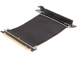 Athena Power 100mm/3.94" CABLE-PCIE16A1-R20V2 90-Degree Left Angle Flexible GPU Server / Gaming PCI-E x16 to x16 3.0 Extender Riser Cable Female to Male Athena Power 100mm/3.94" CABLE-PCIE16A1-R20V2 90-Degree Left Angle Flexible GPU Server / Gaming PCI-E x16 to x16 3.0 Extender Riser Cable Female to Male
