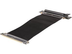 Athena Power 200mm/7.87" CABLE-PCIE16A1-R20V2 90-Degree Right Angle Flexible GPU Server / Gaming PCI-E x16 to x16 3.0 Extender Riser Cable Female to Male Athena Power 200mm/7.87" CABLE-PCIE16A1-R20V2 90-Degree Right Angle Flexible GPU Server / Gaming PCI-E x16 to x16 3.0 Extender Riser Cable Female to Male
