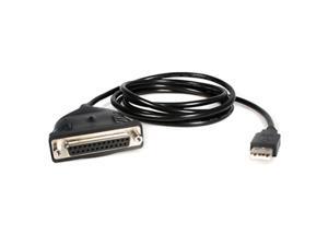 StarTech 6 ft USB to DB25 Parallel Printer Adapter Cable - M/F StarTech 6 ft USB to DB25 Parallel Printer Adapter Cable - M/F