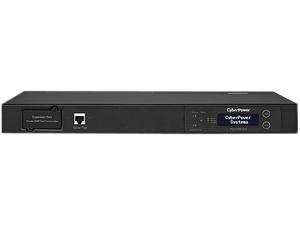 CyberPower PDU15M10AT Metered ATS PDU 120V 15A 1U 10-Outlets (2) 5-15P CyberPower PDU15M10AT Metered ATS PDU 120V 15A 1U 10-Outlets (2) 5-15P