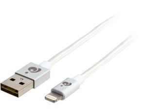 IOGEAR GAUL01-SIL Silver Charge & Sync Flip™ Pro - Reversible USB to Lightning Cable IOGEAR GAUL01-SIL Silver Charge & Sync Flip™ Pro - Reversible USB to Lightning Cable