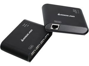 IOGEAR GUCE64 USB 2.0 4-Port BoostLinq Ethernet - 164ft, 4-Port USB Extender over Cat5/Cat5e/Cat6 Ethernet Cable IOGEAR GUCE64 USB 2.0 4-Port BoostLinq Ethernet - 164ft, 4-Port USB Extender over Cat5/Cat5e/Cat6 Ethernet Cable