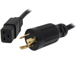 Tripp Lite Model P040-006 6 ft. 12AWG Heavy Duty Power Cord (IEC-320-C19 to NEMA L6-20P) Tripp Lite Model P040-006 6 ft. 12AWG Heavy Duty Power Cord (IEC-320-C19 to NEMA L6-20P)