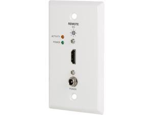 Tripp Lite HDMI Over Cat5/Cat6 Active Extender, Extended Range Wallplate Receiver for Video and Audio, 1080p at 60Hz (B126-1A0-WP-1) Tripp Lite HDMI Over Cat5/Cat6 Active Extender, Extended Range Wallplate Receiver for Video and Audio, 1080p at 60Hz (B126-1A0-WP-1)