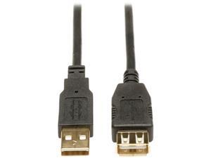 Tripp Lite 16-ft. USB 2.0 Gold Extension Cable (USB A M/F) Tripp Lite 16-ft. USB 2.0 Gold Extension Cable (USB A M/F)