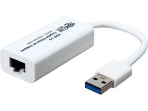 Tripp Lite U336-000-GBW USB 3.0 SuperSpeed to Gigabit Ethernet NIC Network Adapter White Tripp Lite U336-000-GBW USB 3.0 SuperSpeed to Gigabit Ethernet NIC Network Adapter White