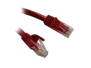 BYTECC C6EB-1R 1 ft. Cat 6 Red Enhanced 550MHz Patch Cables BYTECC C6EB-1R 1 ft. Cat 6 Red Enhanced 550MHz Patch Cables