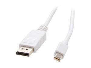 BYTECC Model DPR-10 Mini DisplayPort Male to DisplayPort Male Video Cable Male to Male BYTECC Model DPR-10 Mini DisplayPort Male to DisplayPort Male Video Cable Male to Male