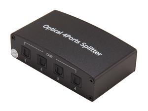 BYTECC OP-SP104 1 to 4 Optical Audio Splitter BYTECC OP-SP104 1 to 4 Optical Audio Splitter