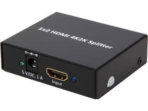 BYTECC HMSP102K 1x2 HDMI 3D 4K2K Splitter Resolutions Up to 4K2K BYTECC HMSP102K 1x2 HDMI 3D 4K2K Splitter Resolutions Up to 4K2K