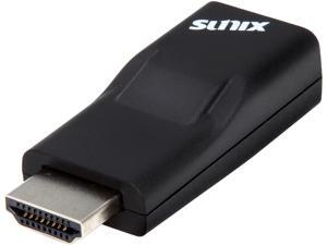SUNIX H2V37C0 HDMI to VGA Dongle M-F SUNIX H2V37C0 HDMI to VGA Dongle M-F
