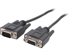 C2G 52033 DB9 M/F Serial RS232 Extension Cable, Black (25 Feet, 7.62 Meters) C2G 52033 DB9 M/F Serial RS232 Extension Cable, Black (25 Feet, 7.62 Meters)