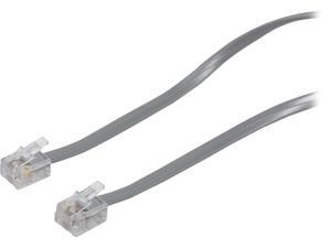 C2G 09594 RJ11 Modular Telephone Cable, Gray (75 Feet, 22.86 Meters) C2G 09594 RJ11 Modular Telephone Cable, Gray (75 Feet, 22.86 Meters)
