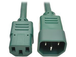 Tripp Lite Model P004-003-AGN 3 ft. Standard Computer Power Extension Cord, 10A, 18 AWG (IEC-320-C14 to IEC-320-C13) Male to Female Tripp Lite Model P004-003-AGN 3 ft. Standard Computer Power Extension Cord, 10A, 18 AWG (IEC-320-C14 to IEC-320-C13) Male to Female
