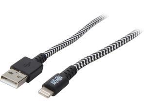 Tripp Lite Heavy Duty Lightning to USB Sync / Charge Apple iPhone iPad 6ft (M100-006-HD) Tripp Lite Heavy Duty Lightning to USB Sync / Charge Apple iPhone iPad 6ft (M100-006-HD)