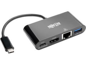 Tripp Lite USB C to HDMI Multiport Adapter Dock USB Type C to HDMI Black (U444-06N-HGUB-C) Tripp Lite USB C to HDMI Multiport Adapter Dock USB Type C to HDMI Black (U444-06N-HGUB-C)