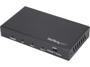 StarTech.com ST122HD202 HDMI Splitter - 2-Port - 4K 60Hz - HDMI Splitter 1 In 2 Out - 2 Way HDMI Splitter - HDMI Port Splitter StarTech.com ST122HD202 HDMI Splitter - 2-Port - 4K 60Hz - HDMI Splitter 1 In 2 Out - 2 Way HDMI Splitter - HDMI Port Splitter