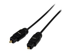 StarTech.com 15 ft Thin Toslink Digital Optical SPDIF Audio Cable StarTech.com 15 ft Thin Toslink Digital Optical SPDIF Audio Cable