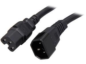 StarTech Model PXTC14C153 3 ft. 14 AWG Computer Power Cord - IEC C14 to IEC C15 Female to Female StarTech Model PXTC14C153 3 ft. 14 AWG Computer Power Cord - IEC C14 to IEC C15 Female to Female
