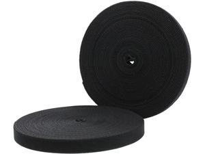 StarTech HKLP100 Hook-and-Loop Cable Management Tie - 100 ft. Bulk Roll - Black - Cut-to-Size Cable Wrap / Straps StarTech HKLP100 Hook-and-Loop Cable Management Tie - 100 ft. Bulk Roll - Black - Cut-to-Size Cable Wrap / Straps